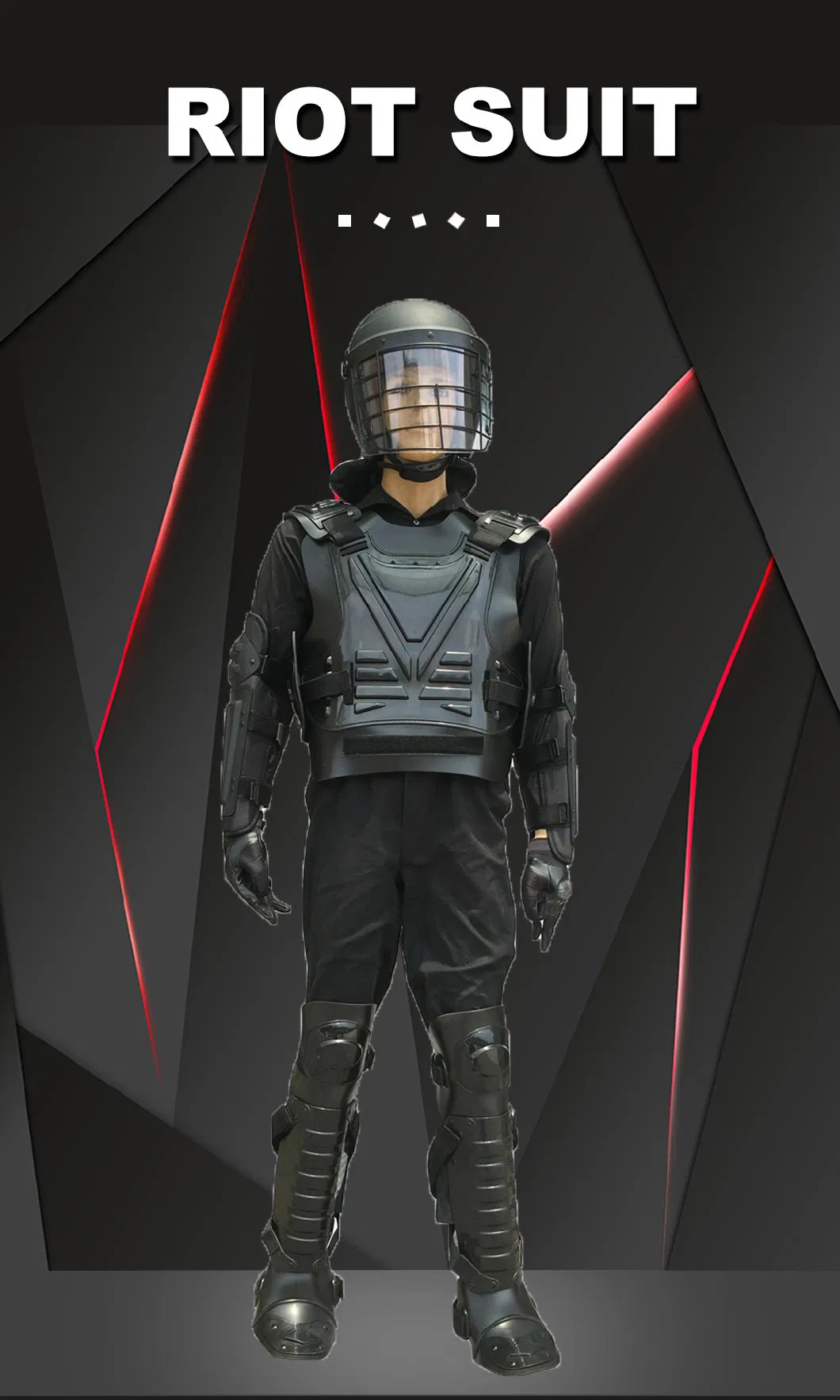 Police High Impact-Proof Anti Riot Suit for Body Protector