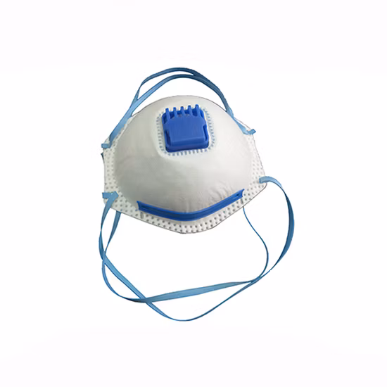 Masque anti-poussière protecteur respirable de cône du respirateur FFP2